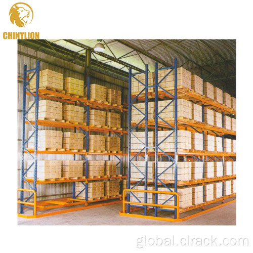 China Very Narrow Pallet Rack / VNA Shelves System Supplier